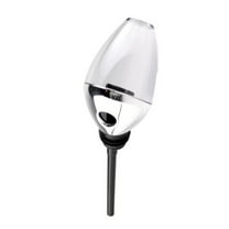 Houdini Deluxe 6-inch Wine Aerating and Pourer in Chrome and Black