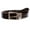 #113 black/brown, variant on Men's Classic & Fashion Feather Edged Reversible Leather Dress Belt