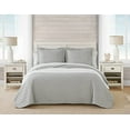 thumbnail image 2 of Tommy Bahama Chevron Quilt Set, Twin, Pelican Gray, 2 of 2