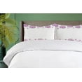 thumbnail image 4 of Ambesonne Flowers Duvet Cover Sets, Romantic Lilac Garden, 2-Queen, Lilac White, 4 of 7