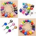 thumbnail image 2 of 10 Pack Colored Plastic Retractable ID Badge for Key Card Name Tag Holders with Belt Clip, 2 of 8