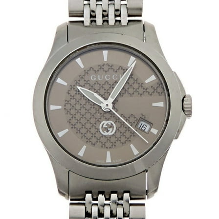 Pre-Owned Gucci Timeless G Women's Watch YA1265007 (126.5) (Good)
