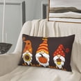 thumbnail image 5 of Salouo Fall Gnomes Print Print Pillow Case Cover,Wrinkle-Free Bed Pillow Cover Pack of 1 Home Decor Fade-Resistant and Stain-Resistant ,Pillows Not Included -16"x24", 5 of 8