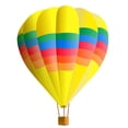 thumbnail image 2 of Hot Air Balloon Wall Mural by Wallmonkeys Peel and Stick Graphic (36 in H x 28 in W) WM247241, 2 of 4