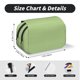 thumbnail image 5 of Disketp Green Gingham Estuche de Lápices de Doble Capa con Tapa Abatible y Cremallera, Organizador Escolar para Adolescentes y Adultos, 5 of 7