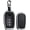 B Keychain Silver Black, variant on Key Fob Cover Compatible with Toyota Camry Corolla Cross Tundra Highlander Land Cruiser Grand Highlander Prius 2019-2026 4 Button Keychain Case Holder Protector,A Keychain Silver Black