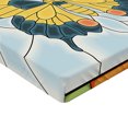 thumbnail image 2 of Ambesonne Colorful Fitted Sheet, Frame Spring Garden, Full Size, Multicolor, 2 of 3
