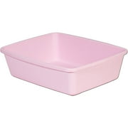 Petmate, Rimmed Cat Litter Box With Microban, Large