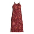 thumbnail image 5 of Time and Tru Women's Halter Knit Dress, Sizes XS-XXXL, 5 of 5