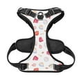 thumbnail image 5 of Lsque Red coral and scallop seashell Dog Harness, No-Pull Pet Harness with 2 Leash Clips, Adjustable Soft Padded Dog Vest with Easy Control Handle for Large Dogs-Large, 5 of 9