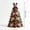 F, variant on DIY Handmade Quilted Fabric Christmas Tree Decor,Patchwork Cloth Mini Xmas Tree with Plush Topper,Rustic Farmhouse Tabletop Ornament for Holiday Dining Mantel Home Christmas Decoration