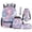 Axolotl Galaxy, variant on Binienty Blue Fish Camouflage Kids Backpack Lunch Box Set For Girls Lightweight School Book Bag With Insulated Lunch Bag Pencil Case Water Bottle Sleeve Keychain 5 Piece Children Day Pack