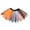Orange, variant on WOYY Girls Rainbow Birthday Party Tutu Skirt Ballet Dance Tulle Skirt