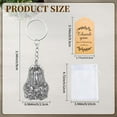 thumbnail image 5 of AOOOWER 1 Set Lions Pendants Animal Keychain Set Alloy Texture Suitable for Crafting Jewelry Keychains and PartyGifts, 5 of 9