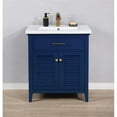 thumbnail image 2 of Design Element Group Cameron 30" Single Sink Vanity in Blue, 2 of 8