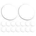 thumbnail image 1 of 24pcs Table Pads Table Bumpers Clear Suction Bumpers Table Spacers Anti-slip Pads, 1 of 9