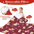 thumbnail image 3 of Christmas Corgi Toddler Nap Mats for Kids Preschool,Sleeping Mat Bag or Kids,Toddler Sleeping Bag,Toddler Nap Mat or Daycare, 3 of 6