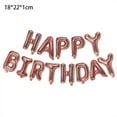 thumbnail image 2 of Feliz cumpleaños globo Banner fiesta 16 pulgadas 3D globo de papel de aluminio kit decoración de fiesta de cumpleaños, 2 of 5