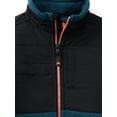 thumbnail image 2 of Ozark Trail Boys Mixed Media Fleece Jacket, Sizes 4-18, 2 of 4