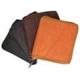thumbnail image 3 of Mens Genuine Leather Zip Around Bifold Wallet with Snap Down Coin Purse 1356 CF, 3 of 41
