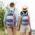thumbnail image 6 of Lsque Vintage Camera Splash Art Pattern Canvas Daypack, Durable Backpack, High-quality Versatile Backpack,Vintage Compact Backpack-Small, 6 of 6