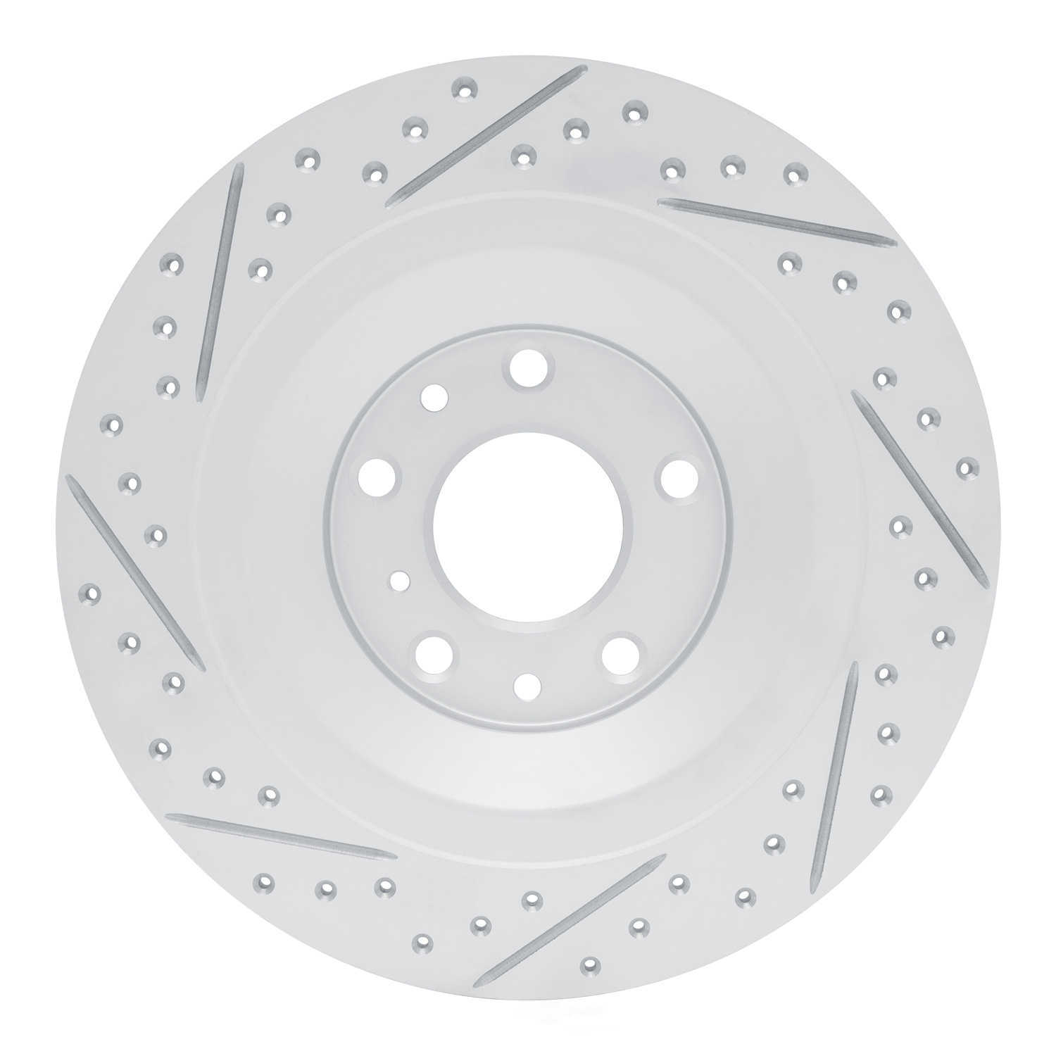 Dynamic Friction Company 830-80085R DFC Geoperformance Rotor - Drilled and Slotted