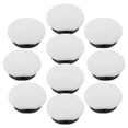thumbnail image 1 of FUTUREORYY 10Sets Connecteur de Meuble Circulaire Style Minimaliste pour Meubles et Armoires Rv Blanc PP, 1 of 8
