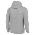 thumbnail image 3 of Men's Starter Heather Gray Carolina Panthers Four Team Name Logo Fleece Pullover Hoodie, 3 of 3