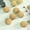 Khaki, variant on 2.36 Inch Velvet Christmas Ornaments Balls Sets for Christmas, 6pcs Multicolor Xmas Tree Flocked Ornaments Balls Coffee