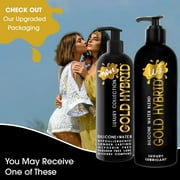 Wet Gold Hybrid-Based Lube, Premium Blended Personal Lubricant, 16 fl oz