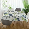 thumbnail image 3 of Yayeee Tablecloths 60" x 90" Rectangle Wrinkle Resistant Party Table Cover, Light Floral Pattern, 3 of 8