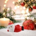 thumbnail image 4 of Holloyiver Mini Christmas Santa Claus Ornaments, Christmas Miniature Ornaments, Resin Santa Claus Figurines Micro Landscape Ornament for DIY Dollhouse Fairy Garden Desktop Decoration, 4 of 6