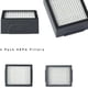 thumbnail image 4 of Piezas de repuesto Accesorios Aspiradora serie compatible con 1 juego de cepillos de goma multisuperficie 4 filtros HEPA 4 cepillos laterales, 4 of 5