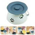 thumbnail image 2 of MasteelfCA 1Pc Plastic Chamber Pot Home Spittoon with Lid Handle Household Spittoon, 2 of 9
