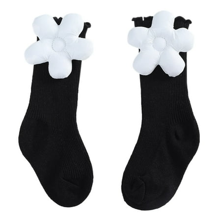 

Baby Socks Toddlers Boys Girls Children Kids Socks Soft Bottom Toddler Shoes Socks Flower Decoration Princess Socks Floor Socks