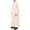 thumbnail image 6 of Chbgutlmr Baby Clothes for Boys Kids Long Gown Solid Color Stand Collar Long Sleeve Clothing 7-10 Years, 6 of 8