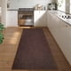 thumbnail image 3 of Granjero Gordo Alfombrilla de baño antideslizante de felpa mullida, accesorio de decoración para baño, 15 x 47 pulgadas (gris), 3 of 4