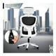 thumbnail image 5 of Silla Oficina Ergonomica Soporte Lumbar Material Respirable negro, 5 of 6