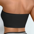 thumbnail image 5 of Gfyviroh Women's Strapless Bandeau Bra Seamless Wireless Non-Slip Pull-On Bras Stretch Cropped Tube Top Lounge Bra, 5 of 5