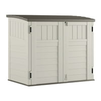 Suncast Horizontal 34 Cubic Feet Outdoor Storage Shed