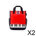 thumbnail image 1 of Bolso de mano musical,Bolsa de almacenamiento portátil para atril de música,bolsa para piano,Estuche organizador de partituras musicales Accesorios para piano,Estuche de transporte de tela, 1 of 8