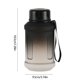 thumbnail image 3 of Hervidor de agua de gran capacidad de 850 ml para deportes y fitness al aire libre, con colador de té y vaso de agua con degradado esmerilado., 3 of 6