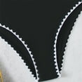 thumbnail image 6 of uikmnh Girls Stylish 2-Piece Bikini Swimsuit - Summer Beach Pool Party Outfit Color:Black,Size:9-10 Years, 6 of 8