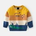 thumbnail image 2 of YunPes Kids Boys Girls Cute Animal Knit Sweater Thermal Funny Xmas Knit Pullover Sweatshirts Winter Warm Soft Cozy Shirts, 2 of 9