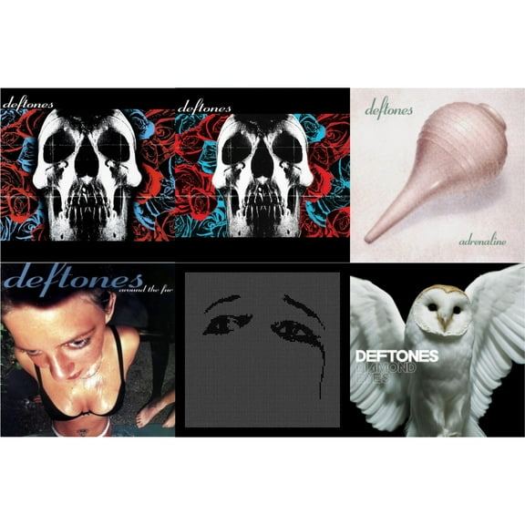 Deftones & Deftones (X) (20Th Anniversary/Ruby Red LP Vinyl) & Adrenaline & Around The Fur (180G) & Ohms & Diamond Eyes