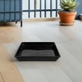 thumbnail image 1 of UPOUART 6Pcs Plastic Planter Saucer Tray Black PP For Water Collection Indoor And Outdoor Use, 1 of 8