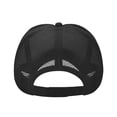 thumbnail image 4 of Helii Trucker Hat Funny Print Polyester Breathable Adjustable Unisex Baseball Cap, 4 of 6