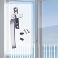thumbnail image 4 of Casement Locking Handle with Lock Handle Door Handle Aluminum Locking Window Window Handles Left, 4 of 6