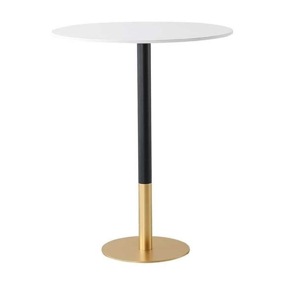 Elegant Decor Ronan 31.5" Pub Table in White