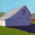 thumbnail image 2 of Young, Carol 12x12 White Modern Wood Framed Museum Art Print Titled - Bucolic Structure V, 2 of 4